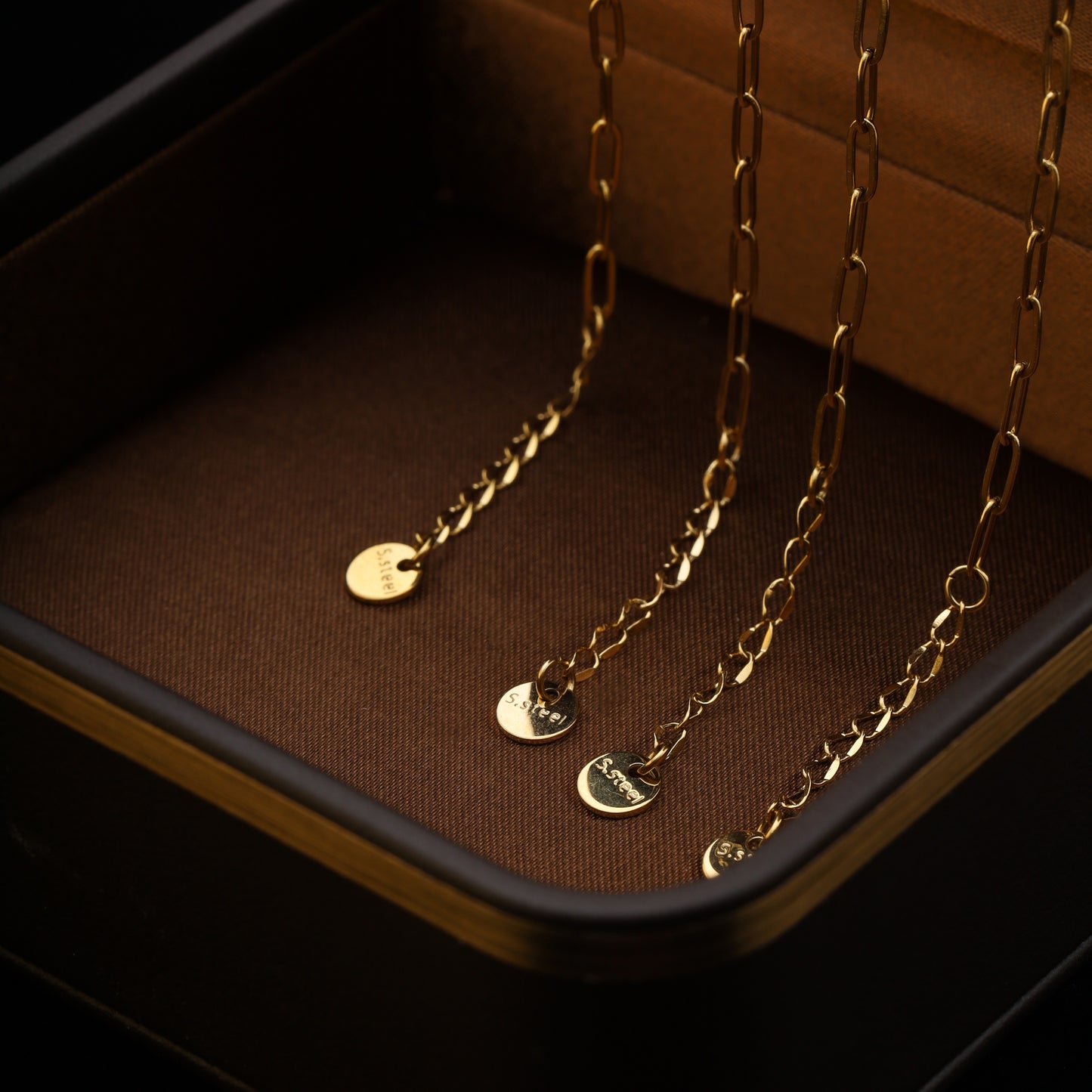 Stainless Steel Tennis Bracelet – Paperclip Chain Edition